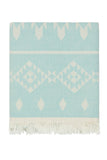 Towel ~ GPT03 Dakota Mint Hammam Towel / Throw